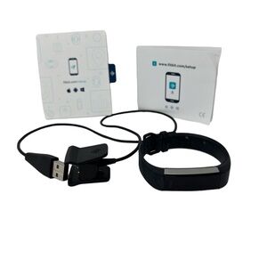 EUC Fitbit - Alta HR Activity Tracker + Heart Rate (Small) - Black